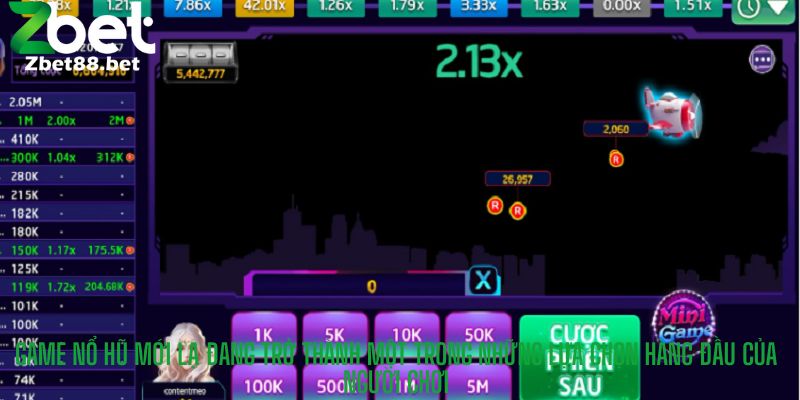 Game nổ hũ mới lạ đang trở thành một trong những lựa chọn hàng đầu của người chơi