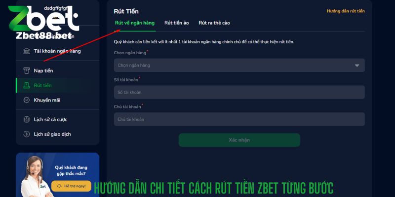 Hướng Dẫn Chi Tiết Cách Rút Tiền Zbet Từng Bước