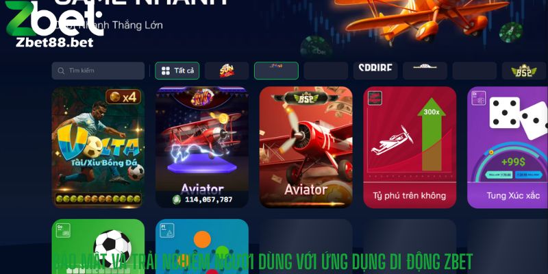 Bảo Mật Và Trải Nghiệm Người Dùng Với Ứng Dụng Di Động Zbet